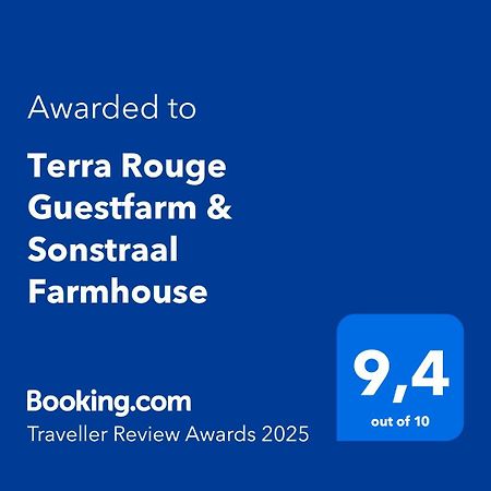 Terra Rouge Guestfarm & Sonstraal Farmhouse Koës Exteriör bild